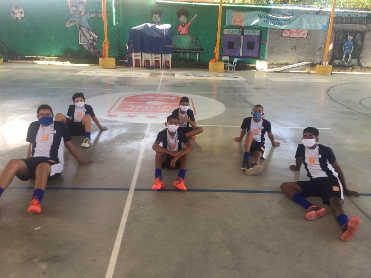 O Projeto Futsal Sesc -Ceará , deu início ao retorno gradual das suas atividades sistemáticas.