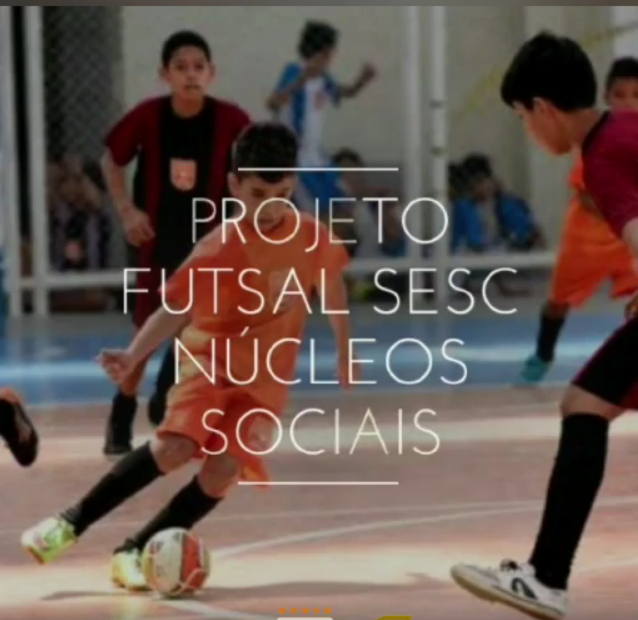Projeto Futsal Sesc está com inscrições abertas para Fortaleza e Região Metropolitana.