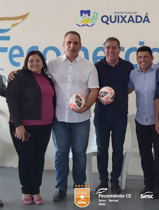 Inauguração do novo Núcleo Futsal Sesc, agora em Quixadá Ce
