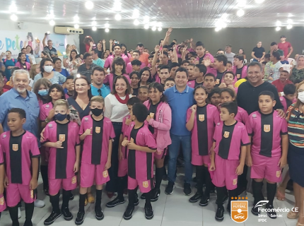 Projeto Futsal Sesc e Prefeitura de Russas fazem um golaço para o esporte e no social