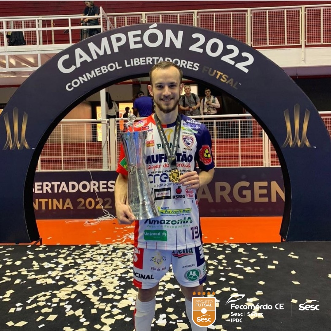 Gabriel Gurgel orgulho do Futsal Sesc
